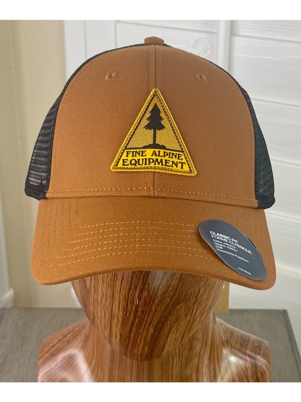 The North Face Graphic Mudder ‘Fine Alpine Equipment’ Burnt Umber Trucker Hat